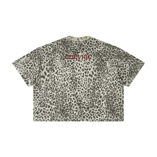 Heritage Boxy Leopard Tee
