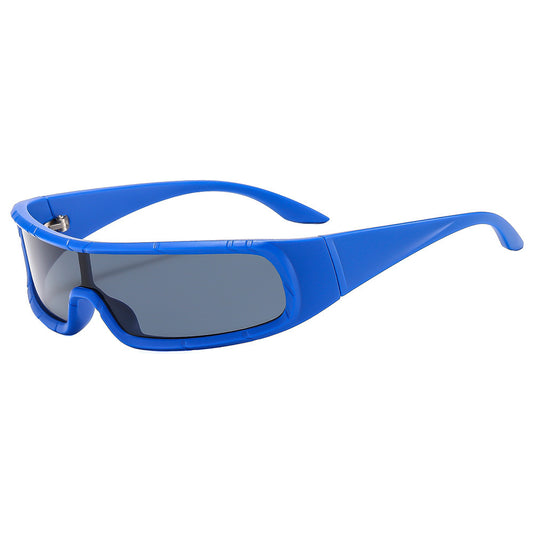 CHEVRIC | "Y2K" Cyber Shield Sunglasses