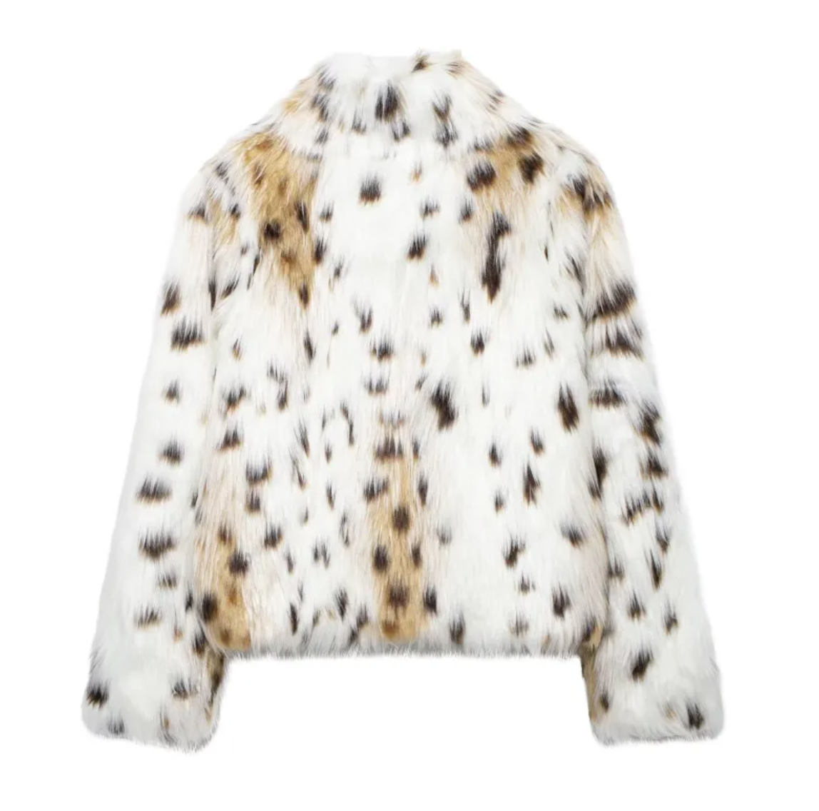 CHEVRIC | Oversized Lynx Archive Faux-Fur Coat
