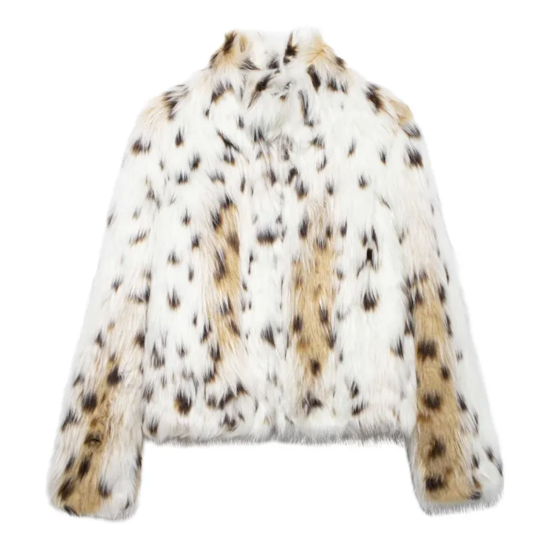 CHEVRIC | Oversized Lynx Archive Faux-Fur Coat