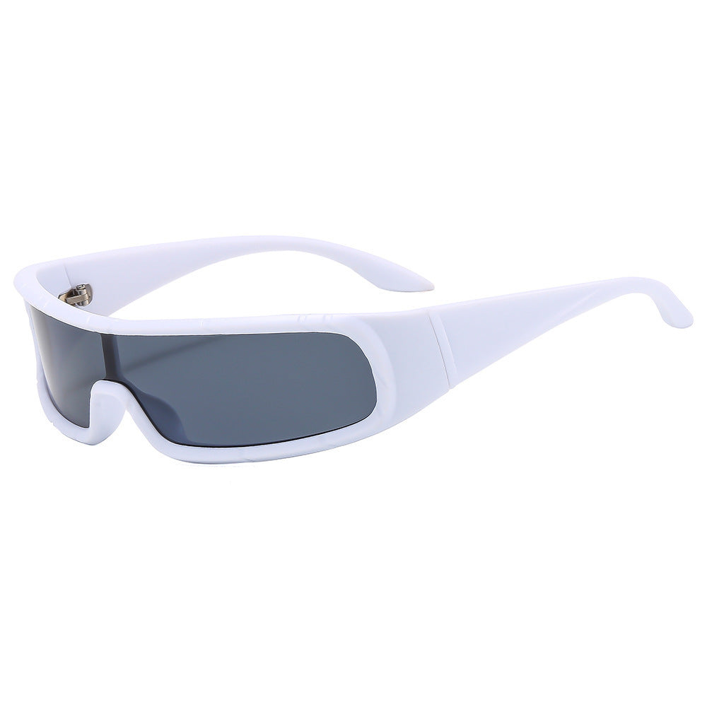 CHEVRIC | "Y2K" Cyber Shield Sunglasses
