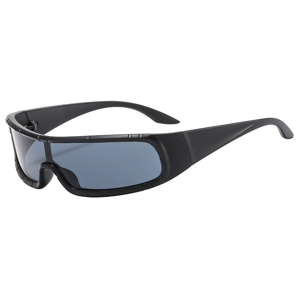 CHEVRIC | "Y2K" Cyber Shield Sunglasses