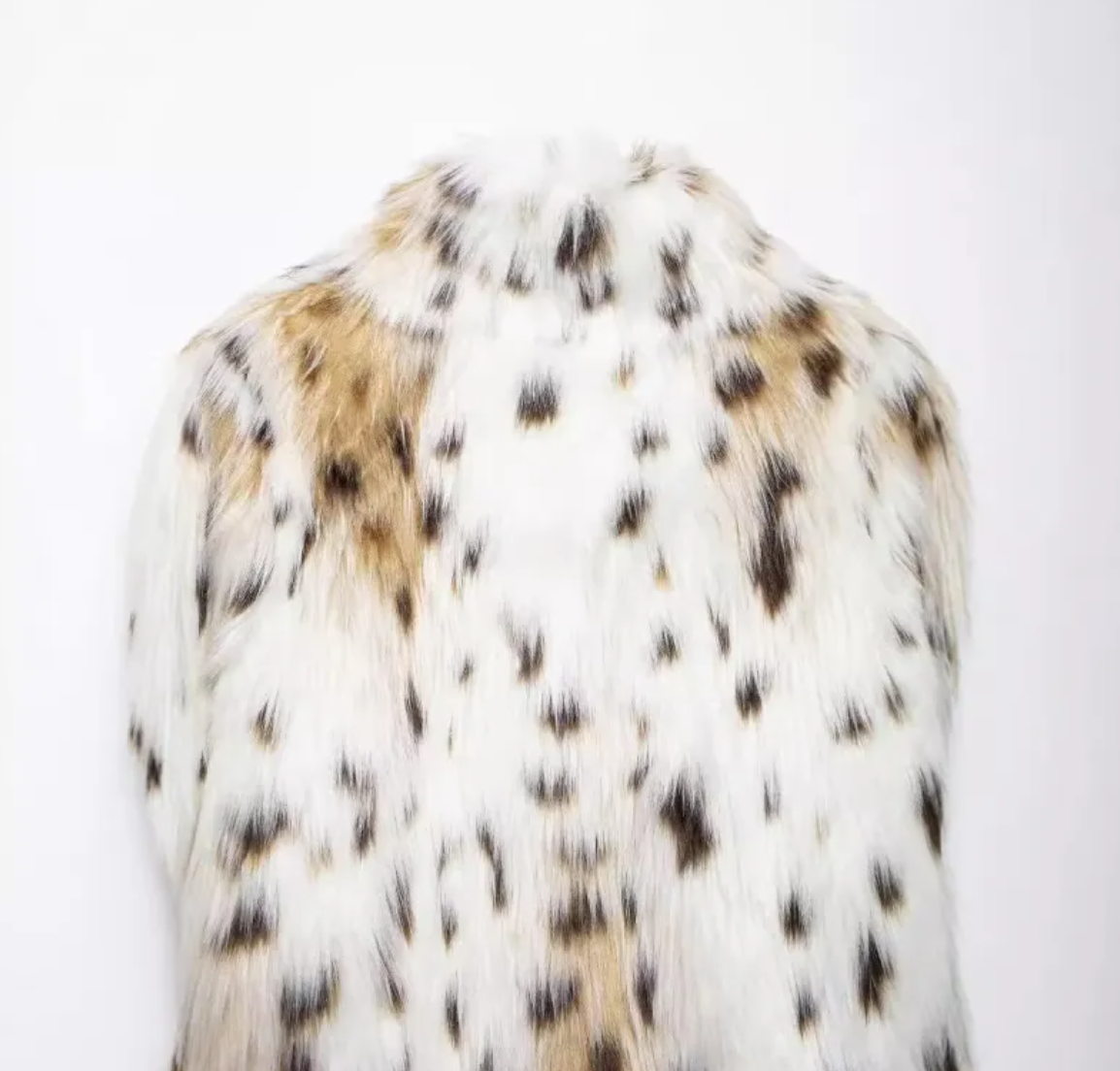 CHEVRIC | Oversized Lynx Archive Faux-Fur Coat