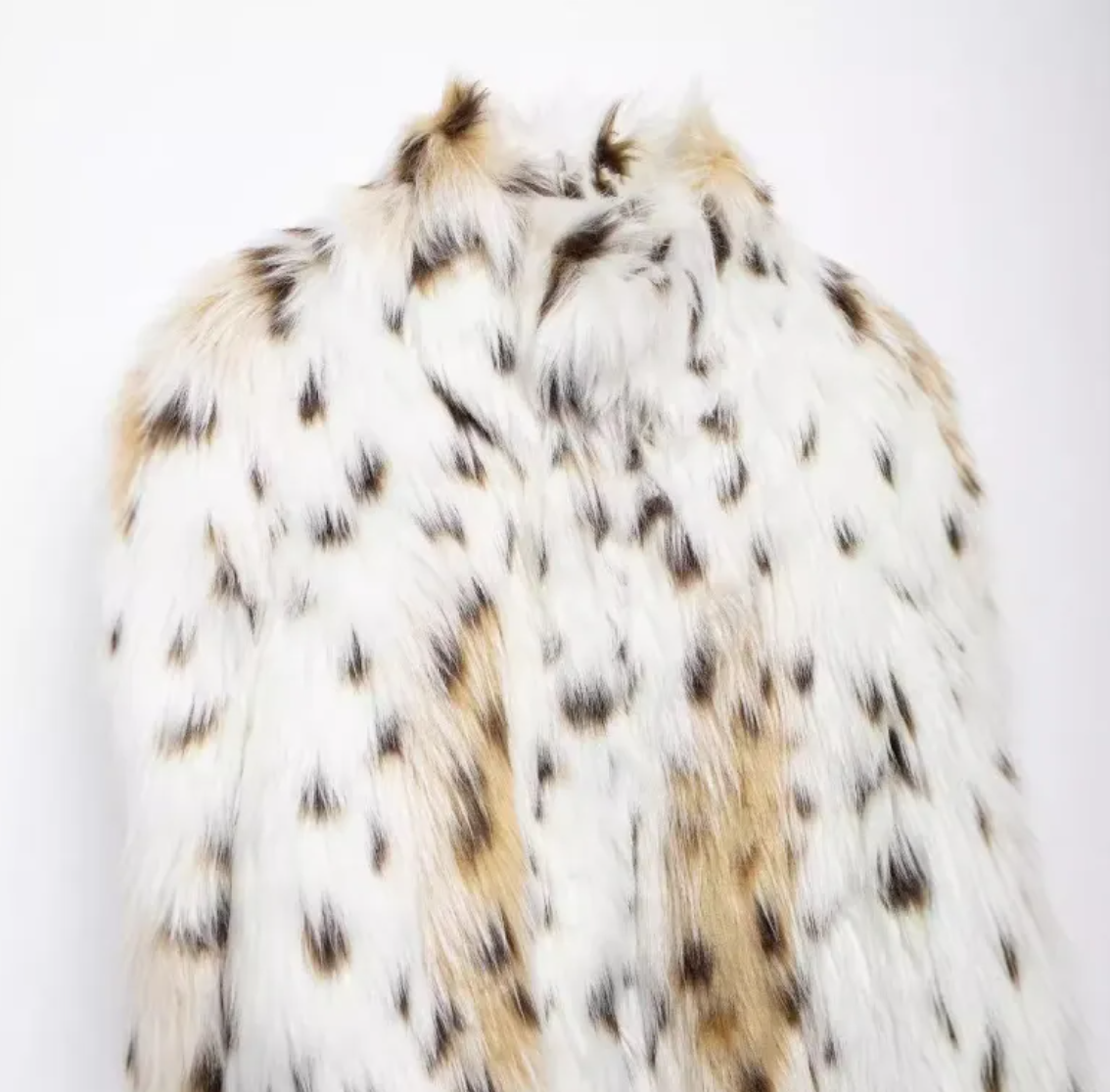 CHEVRIC | Oversized Lynx Archive Faux-Fur Coat
